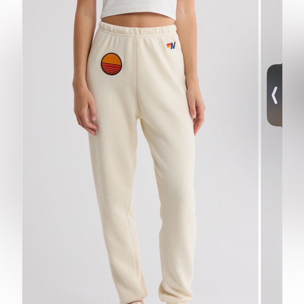 Aviator Nation Sunset Patch Joggers - image 1